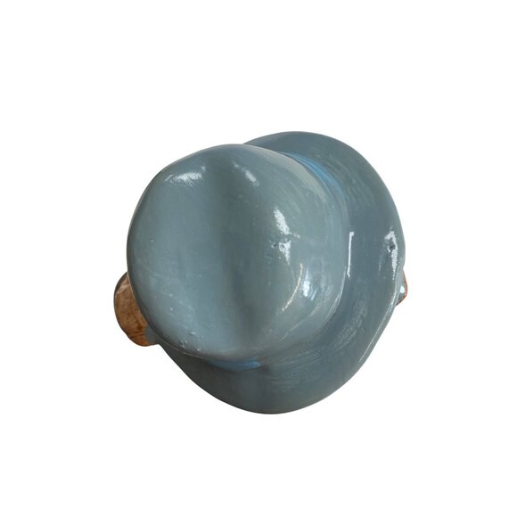 Vintage Ceramic Bandit Bear Piggy Bank - Picture 5 of 6